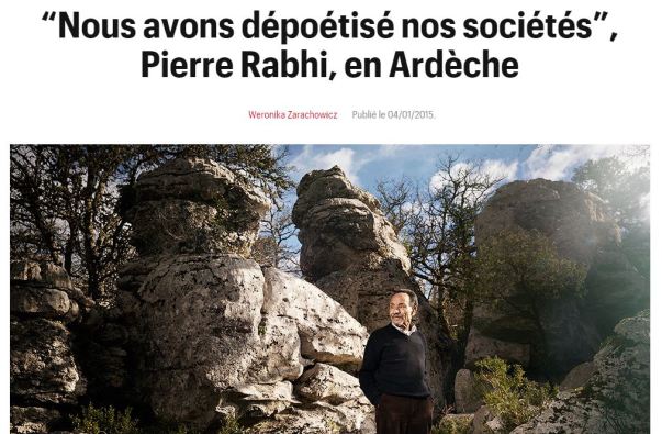 rabhi dépoétiser